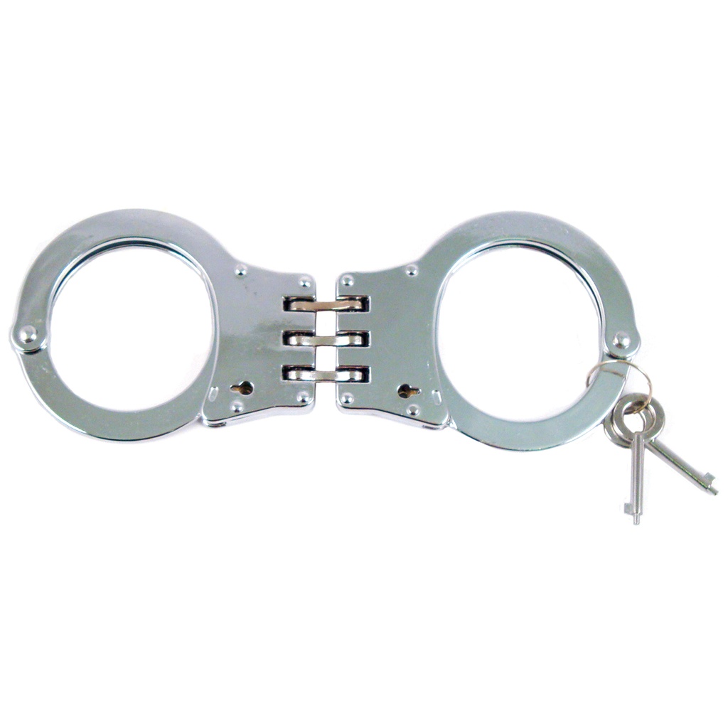 Police-Grade Hinged Handcuffs - Sentinel Control | South Summit